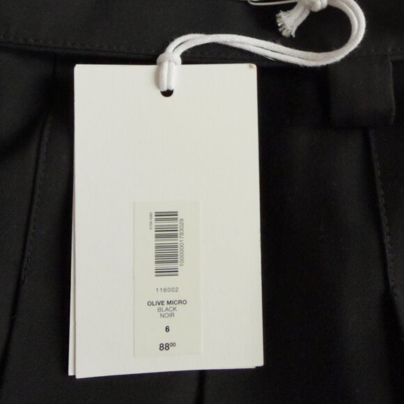 Pleated high-waisted micro skirt - Picture 5 of 7